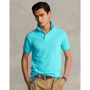 Polo Ralph Lauren Classic Fit Polo Shirt Size L – Blue Cotton